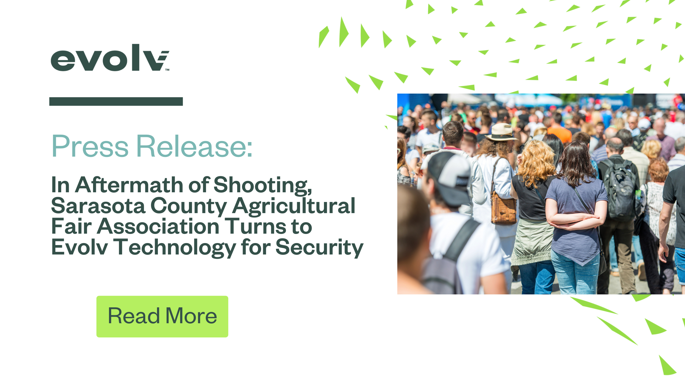 In Aftermath of Shooting, Sarasota County Agricultural Fair Association Turns to Evolv Technology for Security