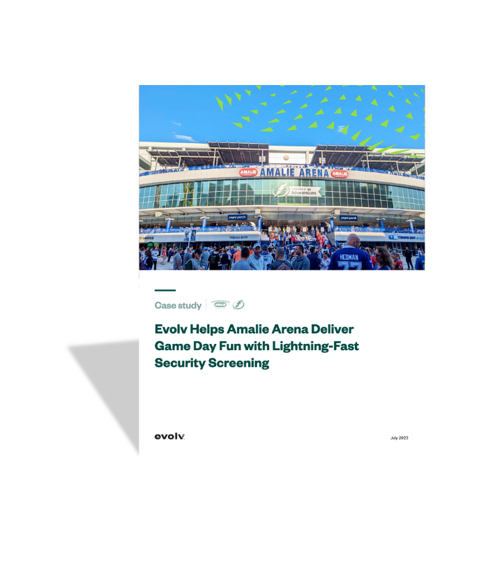 Evolv Helps Amalie Arena Deliver Game Day Fun with Lightning-Fast Security Screening