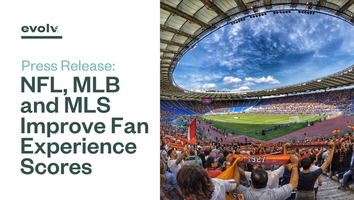 NFL, MLB, and MLS Sports Fans Experience Little to No Wait Times with Evolv Technology Touchless Screening