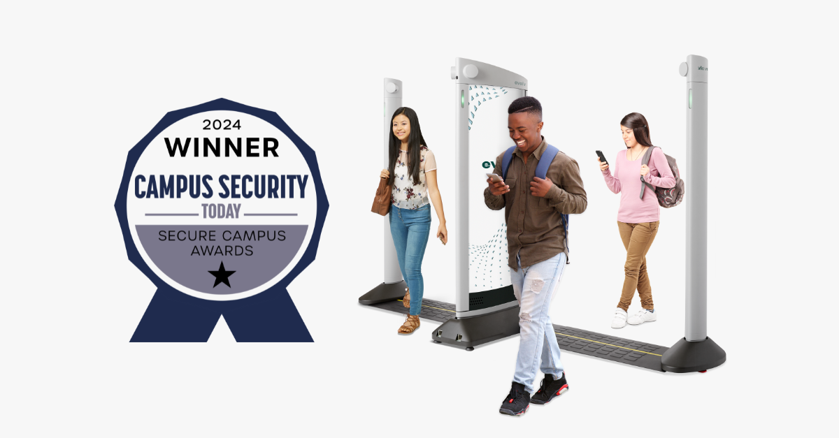 Evolv Express® Awarded 2024 Secure Campus Award