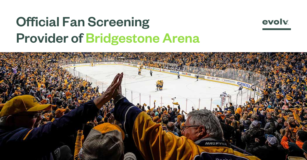 Evolv Technology® Named Official Fan Screening Provider of Bridgestone Arena